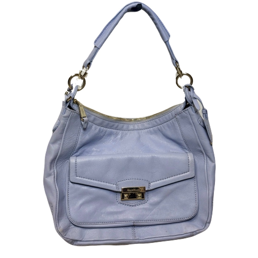 Cole Haan Leather Tali Bag In Periwinkle